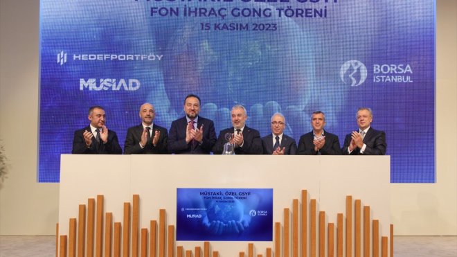 Borsa İstanbul'da gong, 'Müstakil Özel Girişim Sermayesi Yatırım Fonu' için çaldı