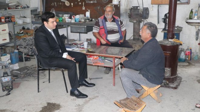 Keban Kaymakamı Atalık, esnafı ziyaret etti