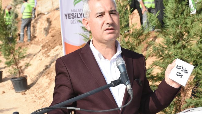 Malatya'da depremlerde hayatını kaybeden 1237 kişinin anısına fidan dikildi