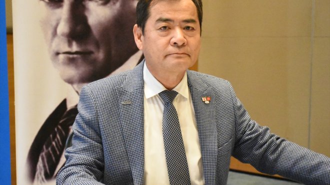 Japon mühendis Yoshinori Moriwaki Malatya'da deprem konusunda eğitim verdi