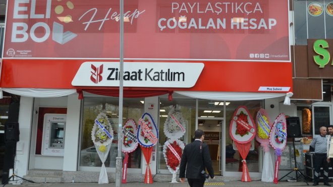 Ziraat Katılım 184. şubesini Muş'ta açtı