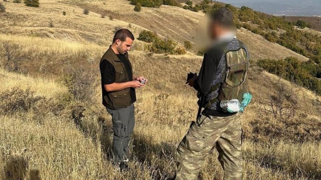 Tunceli'de kaçak keklik avı yapan 23 kişiye 82 bin 996 lira ceza kesildi
