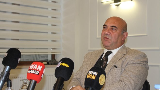 Van Milli Eğitim Müdürü Aras, basın mensuplarıyla bir araya geldi