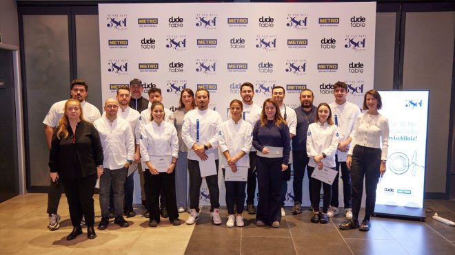 35 Yaş Altı 3 Şef Yarışması'nın kazananları belli oldu