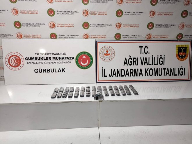 Ağrı'da uyuşturucuyla yakalanan bir kişi gözaltına alındı