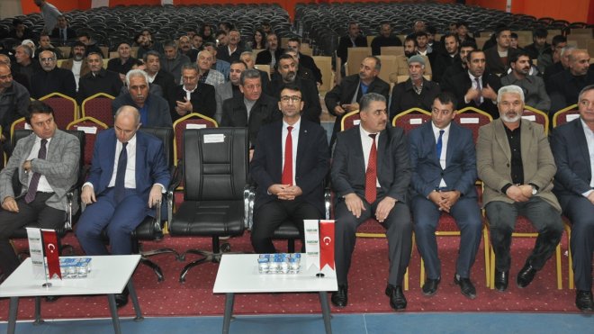 Bulanık'ta çiftçilere tarım sigortası konusunda bilgilendirildi