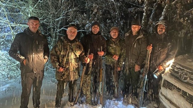 Erzurum'da avladıkları yaban keçisini yerken yakalanan 6 kişiye 347 bin 754 lira ceza verildi