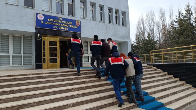 Erzurum'da terör örgütü DEAŞ operasyonunda 2 tutuklama