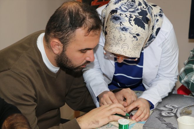 Engelliler oluyor kendilerine merkezle sahibi - meslek edilen tahsis ERZURUM sosyalleşip 15
