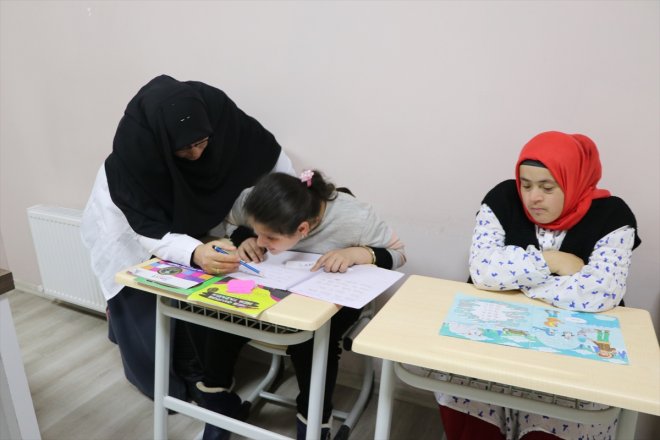 sosyalleşip edilen Engelliler tahsis meslek - merkezle kendilerine sahibi ERZURUM oluyor 8