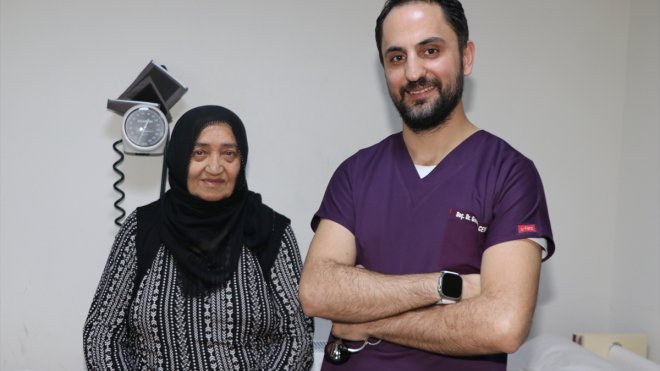 Fransa'da yaşayan kadın, kalp yetmezliği rahatsızlığına Erzurum'da çözüm buldu