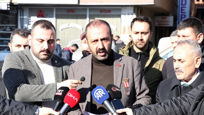 Türkiye Gaziler ve Şehit Aileleri Vakfı Erzurum Şubesi'nden DEM Parti'ye tepki