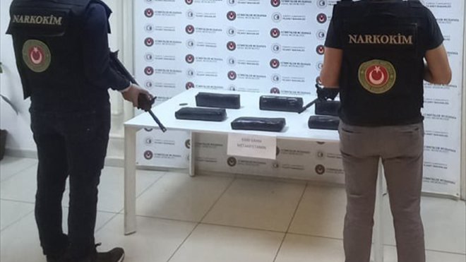 Esendere Gümrük Kapısı'nda 6 kilo 500 gram sentetik uyuşturucu ele geçirildi