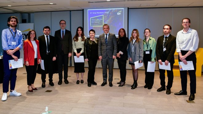 EY Türkiye Vergi Maratonu Yarışması'nın kazananları belli oldu