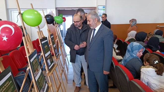 Kağızman'da 'Kudüs'ü Anlamak ve Anlatmak' temalı fotoğraf sergisi açıldı