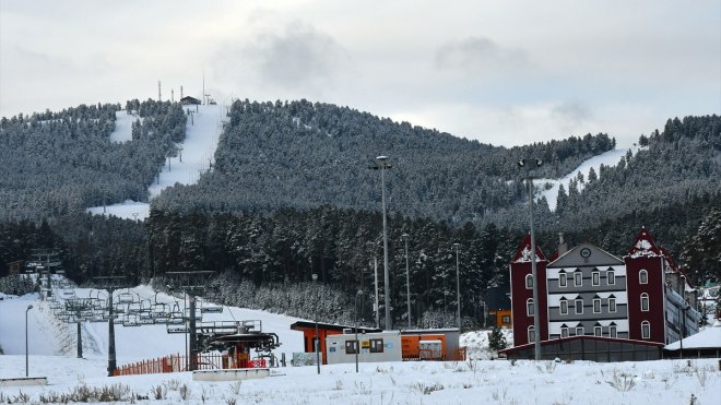 Kars'ta karın keyfini çocuklar çıkardı
