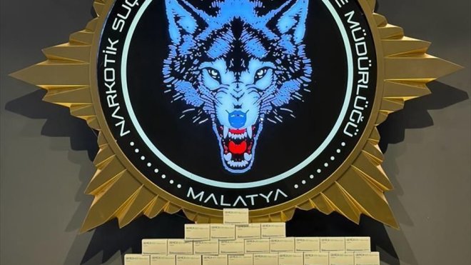 Malatya'da 5 bin 586 uyuşturucu hap ele geçirildi