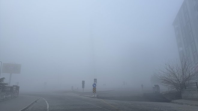 Malatya'da sis etkili oluyor