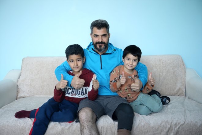 - tutundu MUŞ hayata sporla Ayağı kesildi, 5 yaşındayken 3