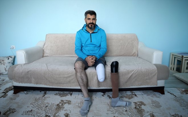 tutundu 5 sporla hayata Ayağı - yaşındayken MUŞ kesildi, 4