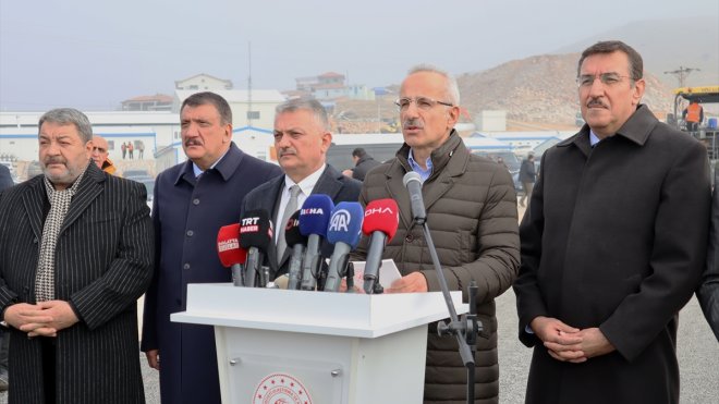 Ulaştırma ve Altyapı Bakanı Uraloğlu, Malatya'da konuştu: