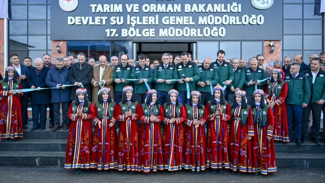 VAN - DSİ yerleşkesinin birinci kısmı törenle hizmete açıldı1