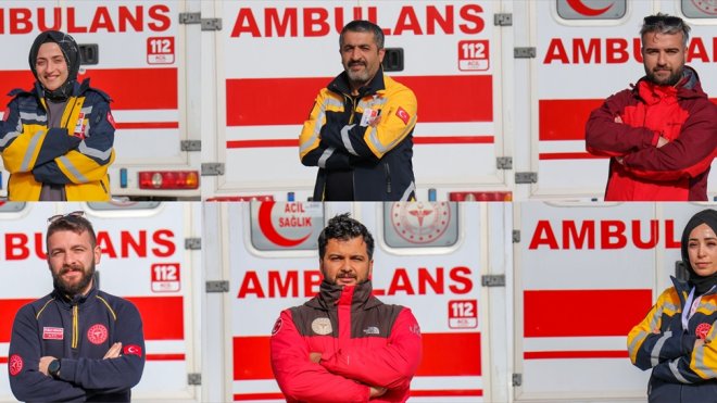 Hastalara ulaşmak için en geç 90 saniyede göreve çıkıyorlar