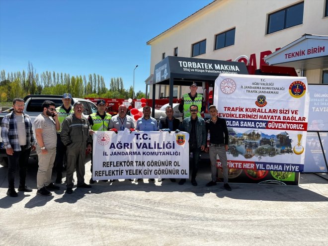 trafik verdi 482 jandarması eğitim Ağrı