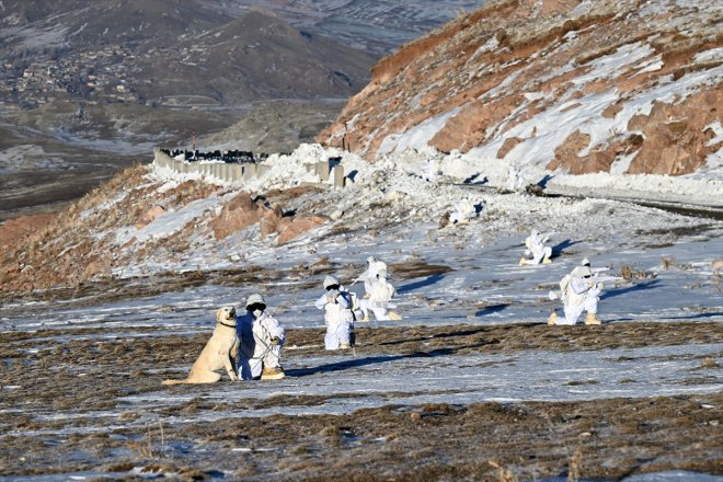 sınır Hudut kartalları AĞRI yıla hattında tetikte yeni girdi gözleri elleri - 14