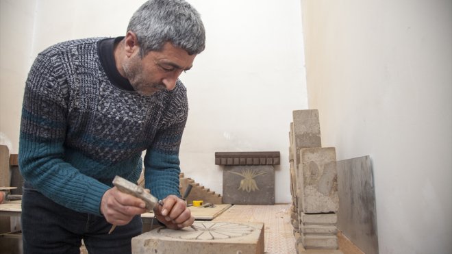 Ahlat'ta açılan kurslarla 'Geleneksel Taş İşçiliği' yaşatılıyor