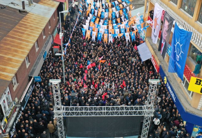 coşkuyla kentte karşılandı AK Parti Aydın, Ağrı adayı Başkan Belediye 1