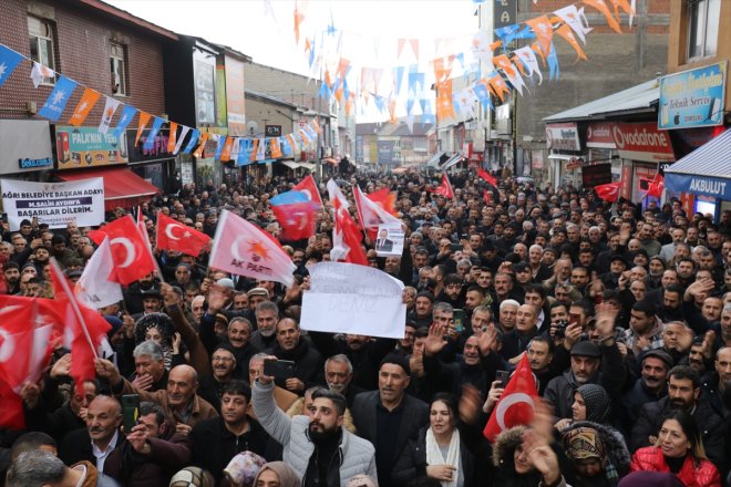 Parti Aydın, coşkuyla karşılandı kentte Başkan Ağrı AK adayı Belediye 3
