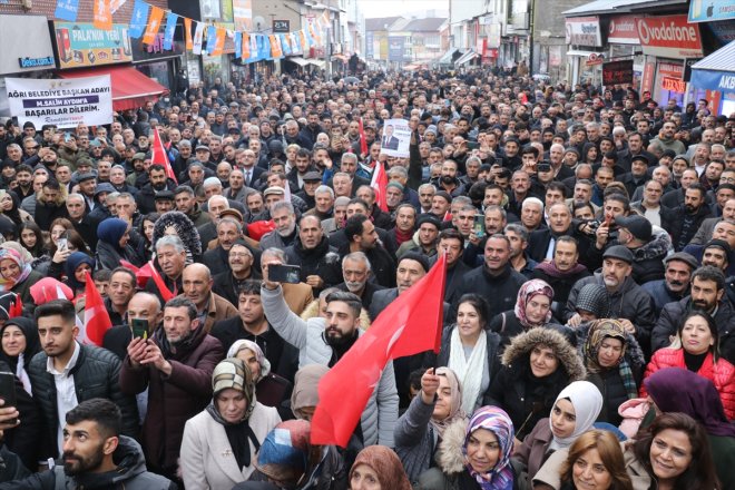 adayı coşkuyla Belediye Ağrı Aydın, karşılandı Başkan AK Parti kentte 4
