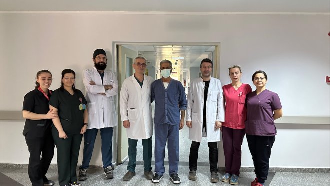 Aort damarı yırtılan iki hasta Malatya Eğitim ve Araştırma Hastanesinde sağlığına kavuştu
