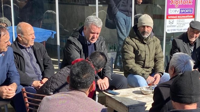 Baskil Belediye Başkanı Akmurat, vatandaş ve esnafla buluştu