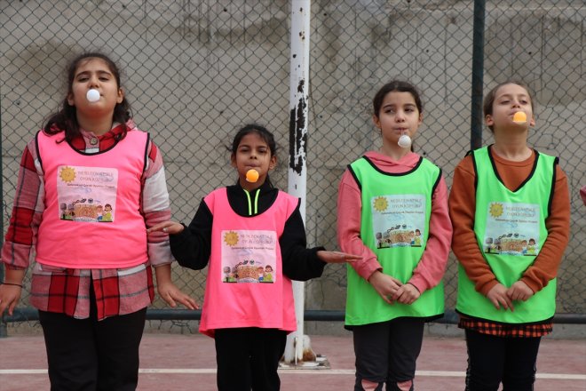 buluşuyor geleneksel öğrencileri - İlkokul ELAZIĞ oyunlarla 6