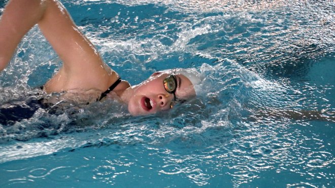 ERZURUM - Bosna Hersekli şampiyon yüzücü, Dünya Şampiyonası