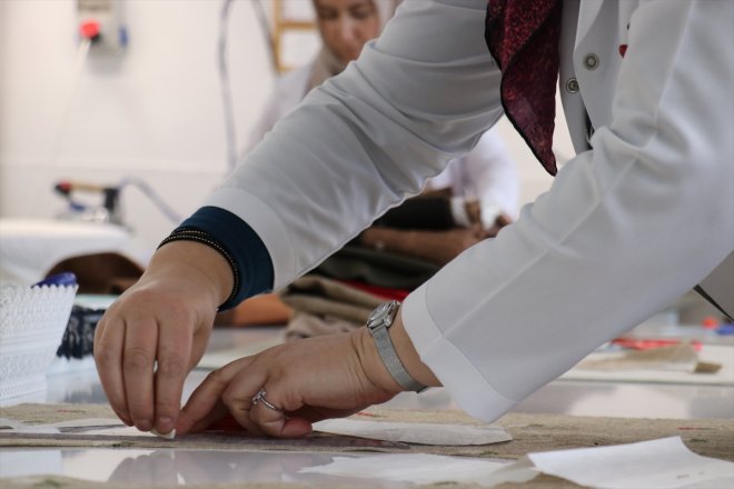 Olgunlaşma 457 Erzurum tescillendi yapılan Enstitüsünün ürünü kumaşından ehram 14