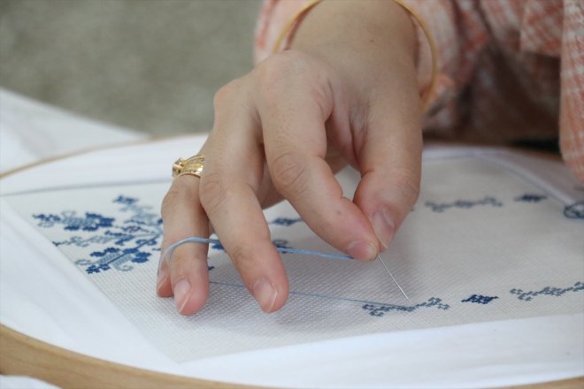 ehram Erzurum Olgunlaşma tescillendi kumaşından Enstitüsünün 457 ürünü yapılan 16