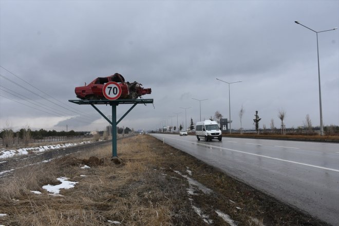 uyarılıyor ERZURUM kazalarına Sürücüler karşı - hasarlı araçlarla trafik 8