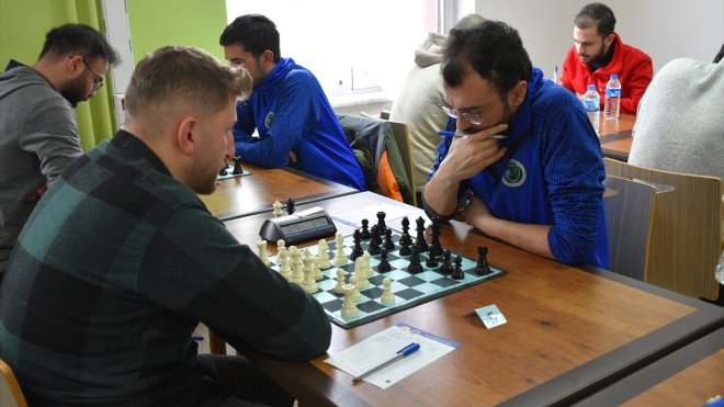 İşitme Engelliler Türkiye Satranç Şampiyonası, Erzurum'da başladı