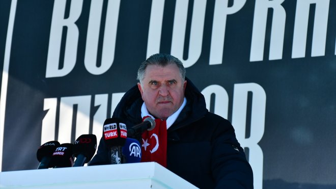 Aile ve Sosyal Hizmetler Bakanı Göktaş, Sarıkamış Şehitlerini Anma Töreni'nde konuştu: