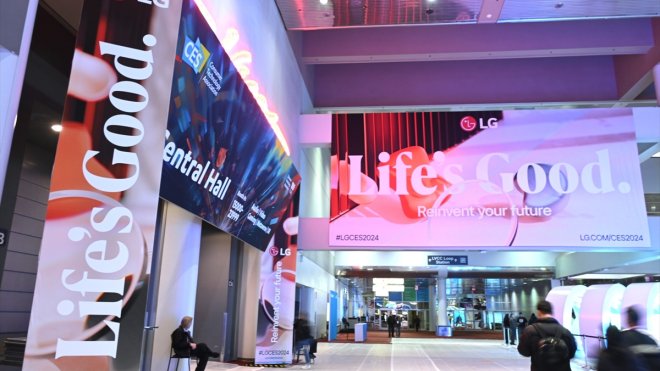 LG, CES 2024'te son yeniliklerini sergiliyor