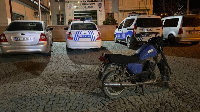 Malatya'da motosiklet hırsızı yakalandı