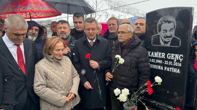 TUNCELİ - CHP Genel Başkanı Özel, Tunceli