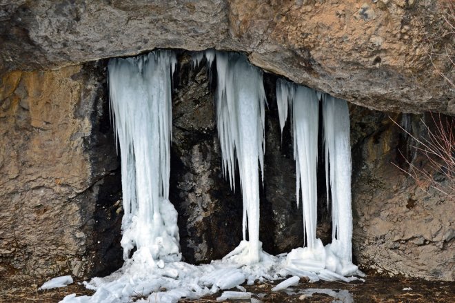 sarkıtları görüntülendi AĞRI buz Dev - 2