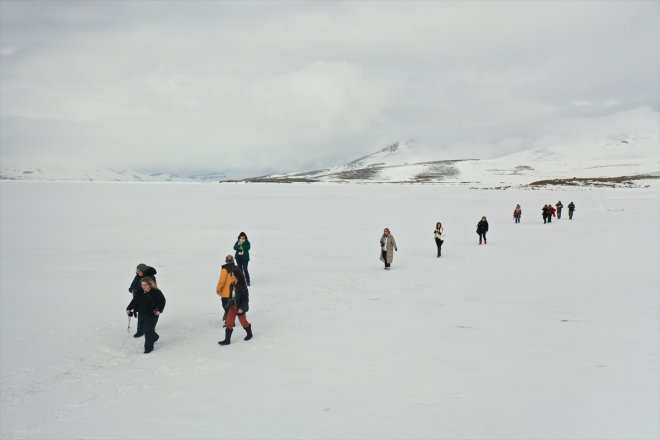 fotoğraf kaplı karla ağırlıyor tutkunlarını Ağrı