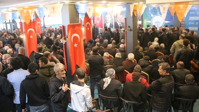 AK Parti Hakkari Belediye Başkan adayı Ölmez'e ziyaretler sürüyor