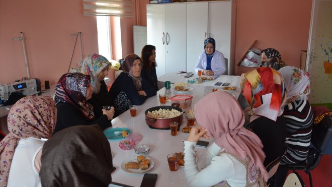 Tatvan'daki mesleki kurslara kadınlar aile bütçelerine katkıda bulunuyor