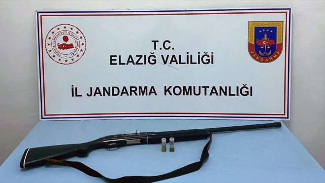 Elazığ'da silah kaçakçılığı operasyonunda 6 zanlı yakalandı